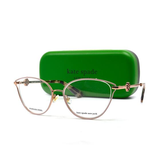 NEW KATE SPADE SCARLETTA/G PINK AUTHENTIC EYEGLASSES FRAME - Picture 1 of 10